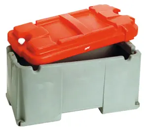 Battery box for 1 battery